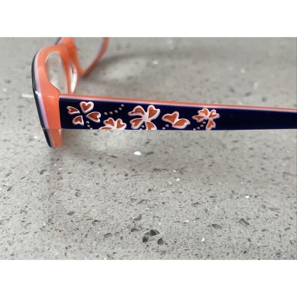 Lilly Pulitzer Eyeglasses Frames ONLY Elena NV Full Rim 46-15-125 black pink main image 9